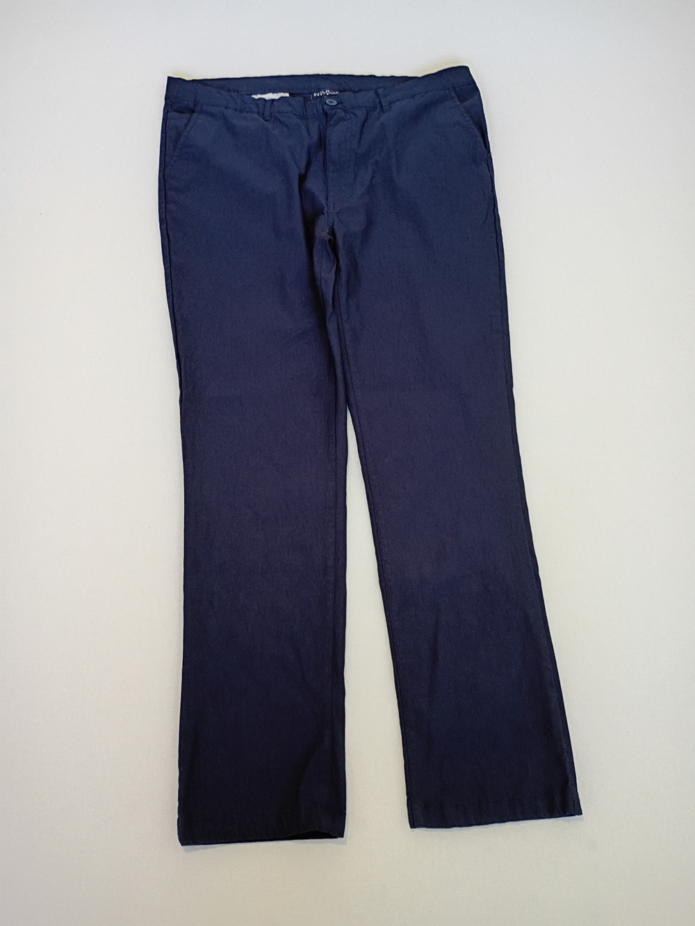 Men's Galaxy by Harvic Navy Dress Pants Size 38/32 Stretch Chino Trouser